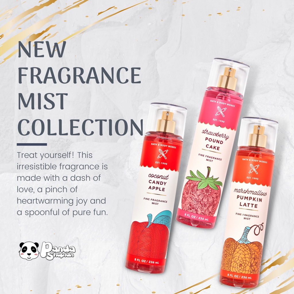 BBW Autumn Collection Fragrance Mist