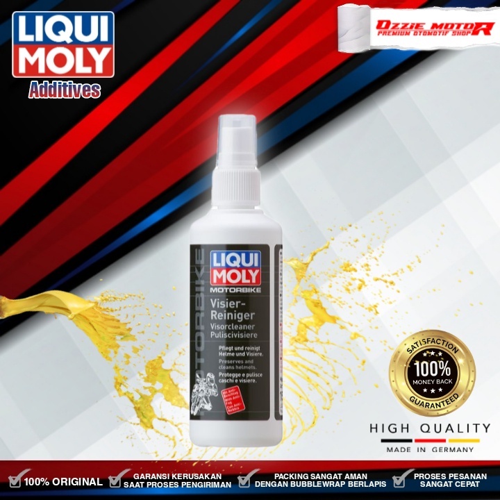 LIQUI MOLY MOTORBIKE VISOR CLEANER 100ML ANTI EMBUN/ANTI FOG KACA