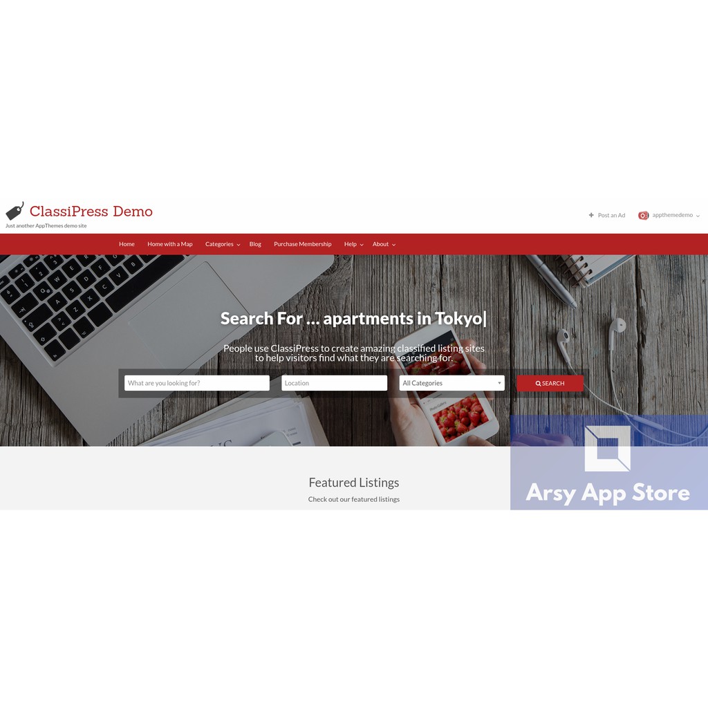 Template Wordpress Classipress