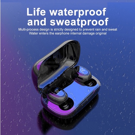 Headset Bluetooth Realme TWS R11 Pure Bass, Wireless Earbuds Garansi