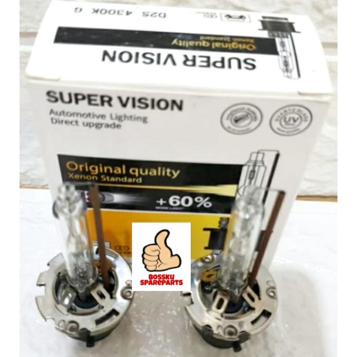 Lampu Bohlam HID Bolam D2S D2R D2 35W 55W Alphard Vellfire Harrier ORI