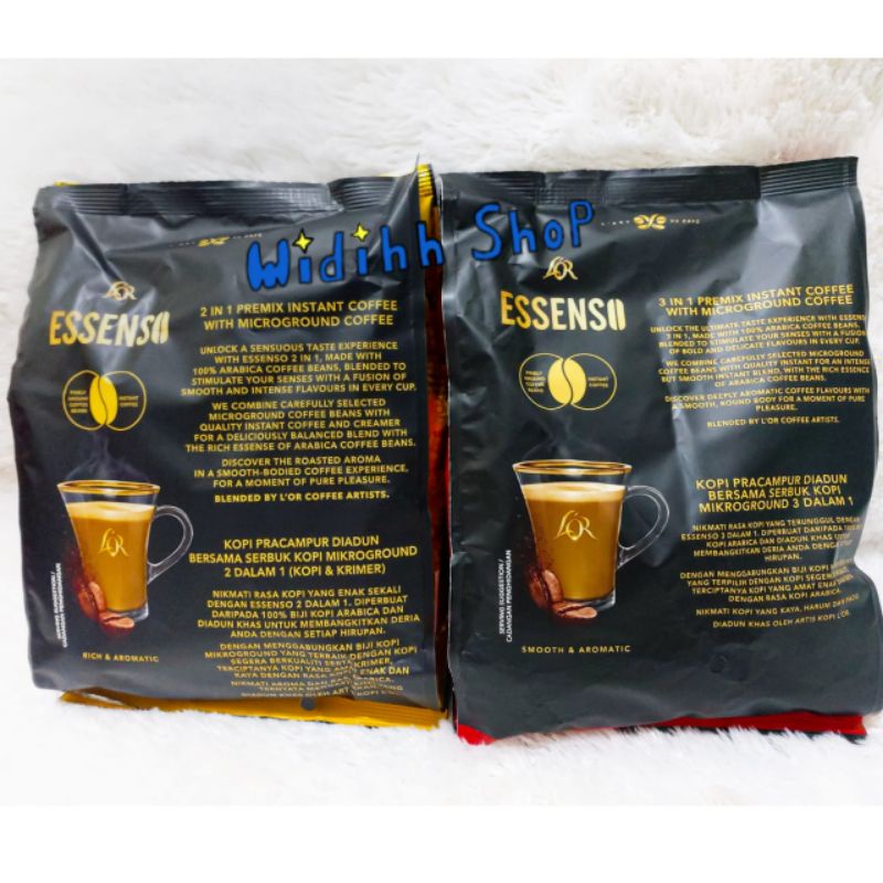 LOR Essenso Coffee With Microground Coffee 3 in 1 100% Arabica / Essenso Coffee Malaysia / Essenso Coffee 3in1 / Essenso Rich &amp; Aromatic / Kopi Instant 3in1 / Coffee Instant Malaysia