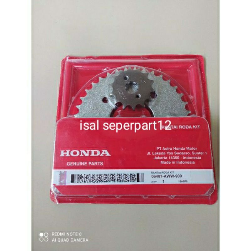 GEAR SET HONDA BLADE LAMA/BLADE NEW/REVO FI/KODE KWW