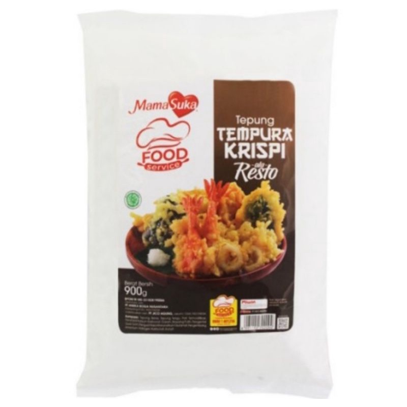 mamasuka tepung bumbu krispi ala resto / tepung tempura / 900gr