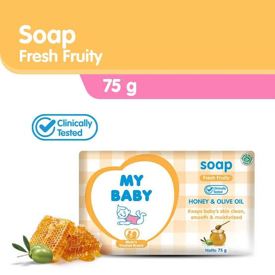 My Baby Bar Soap 60g | Sabun Batang Bayi