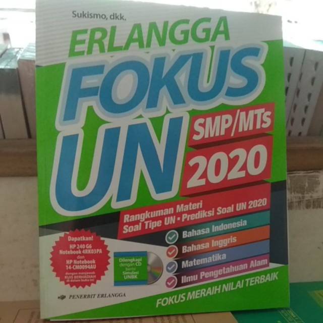 Fokus Un 2020 Smp Erlangga Plus Kunci Jawaban Shopee Indonesia