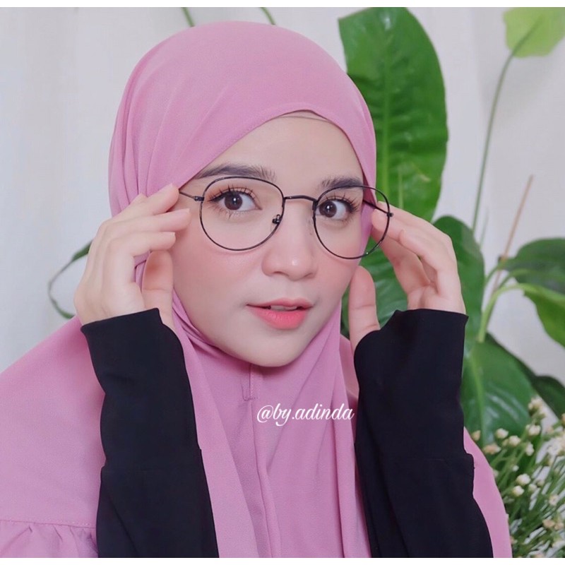 Bergo HAYFA Rempel diamond tali non pet hijab jilbab instant maryam