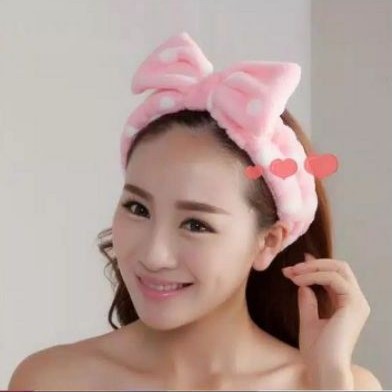 BANDANA PITA - BANDANA BIG BOW -BANDANA MASKER -BANDO KAIN - MAKE UP
