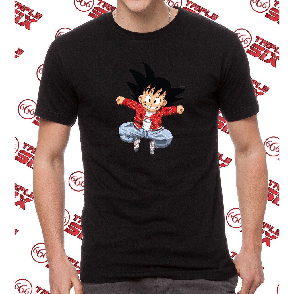 kaos baju thirt premium desain goku baby dragon ball