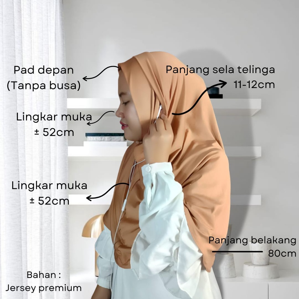 Alila Mask / Bergo Instan Masker