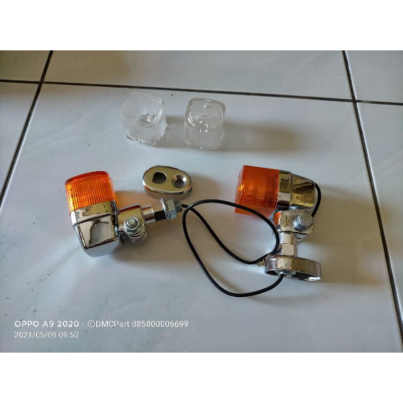 Sen Sein retteng palu kotak import kotak set pemanis sein crome custom cb100 gl100 gl pro