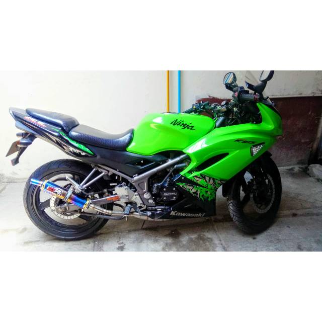 Knalpot GJR silencer pelangi ninja RR