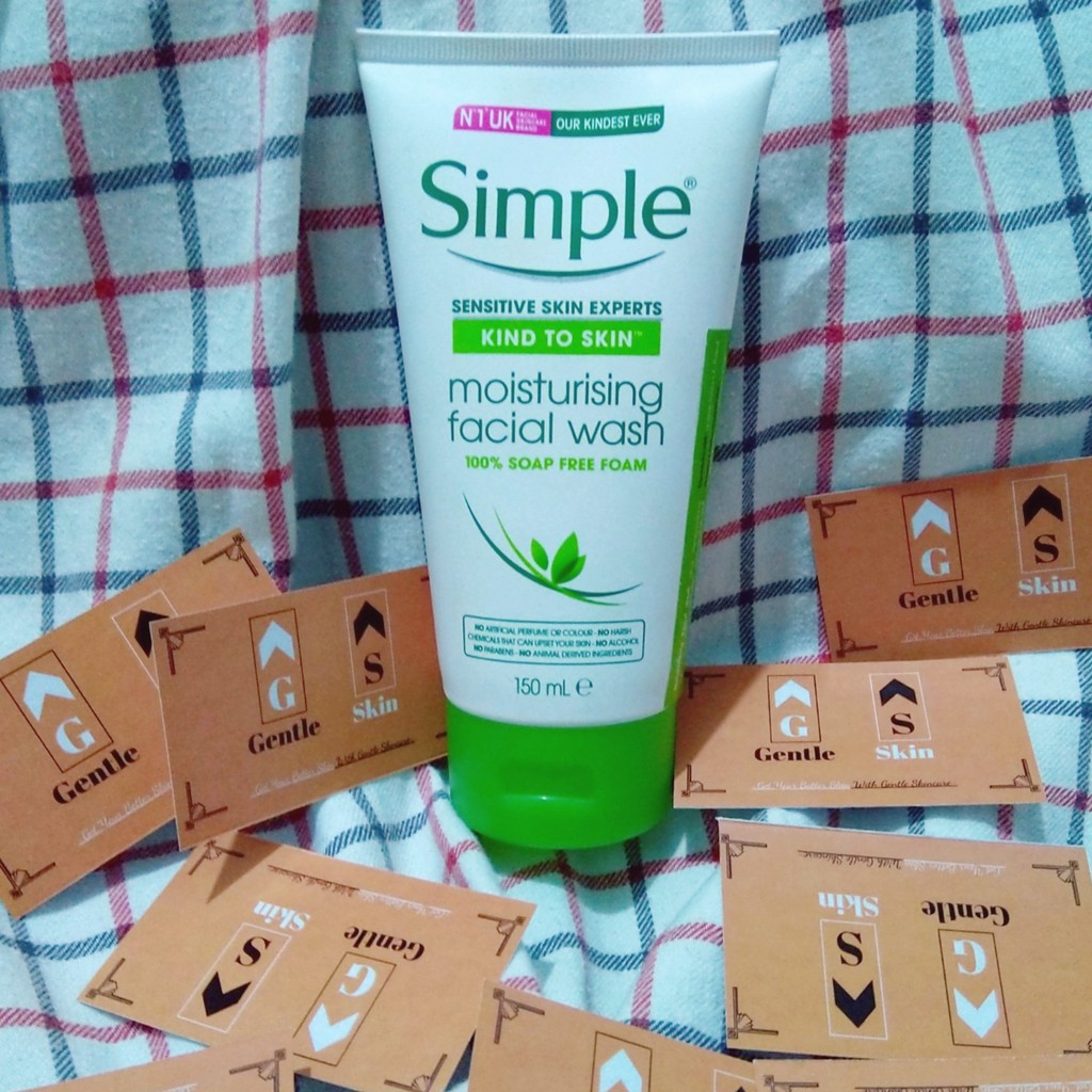 Jual Pembersih Wajah SIMPLE Untuk Pria/Wanita cocok semua kulit