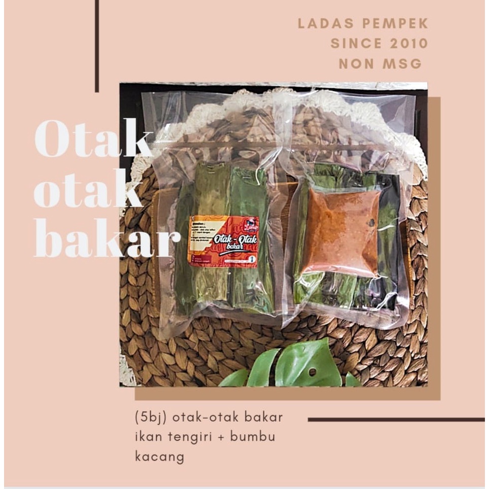 

OTAK OTAK BAKAR IKAN TENGIRI FROZEN/OTAK OTAK BAKAR TENGIRI LADAS