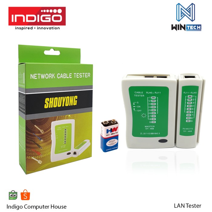 LAN TESTER / NETWORK CABLE TESTER