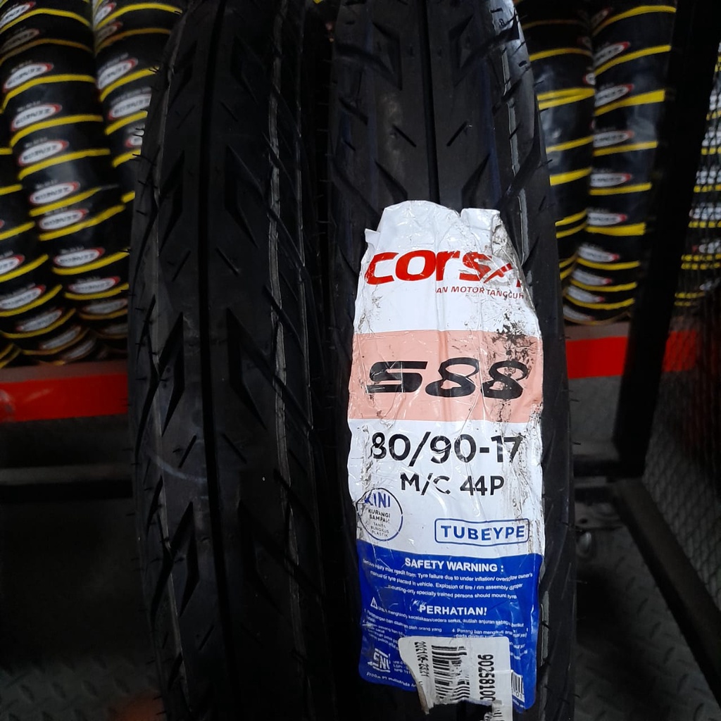 Ban motor bebek Corsa S88 80 90 17 tubetype bukan tubeless