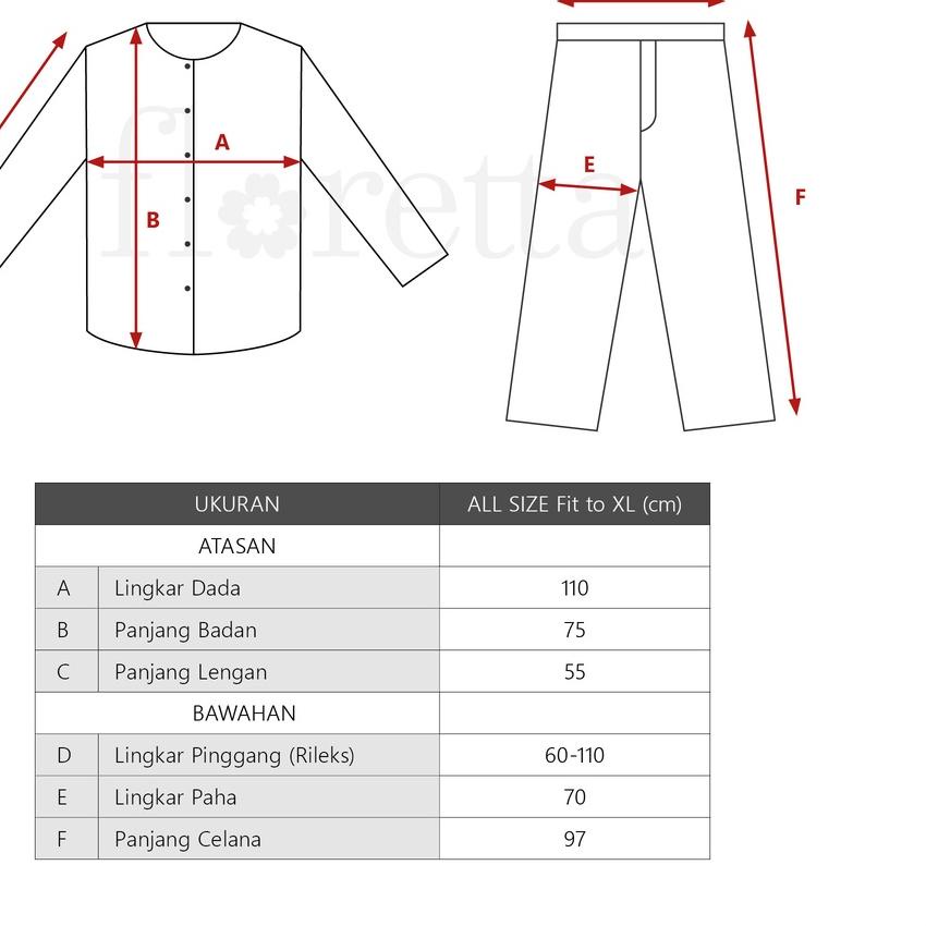 GRATIS ONGKIR✅Floretta - One Set Piyama Wanita Rayon Polos Lengan Panjang [Banyak Warna]|SQ5