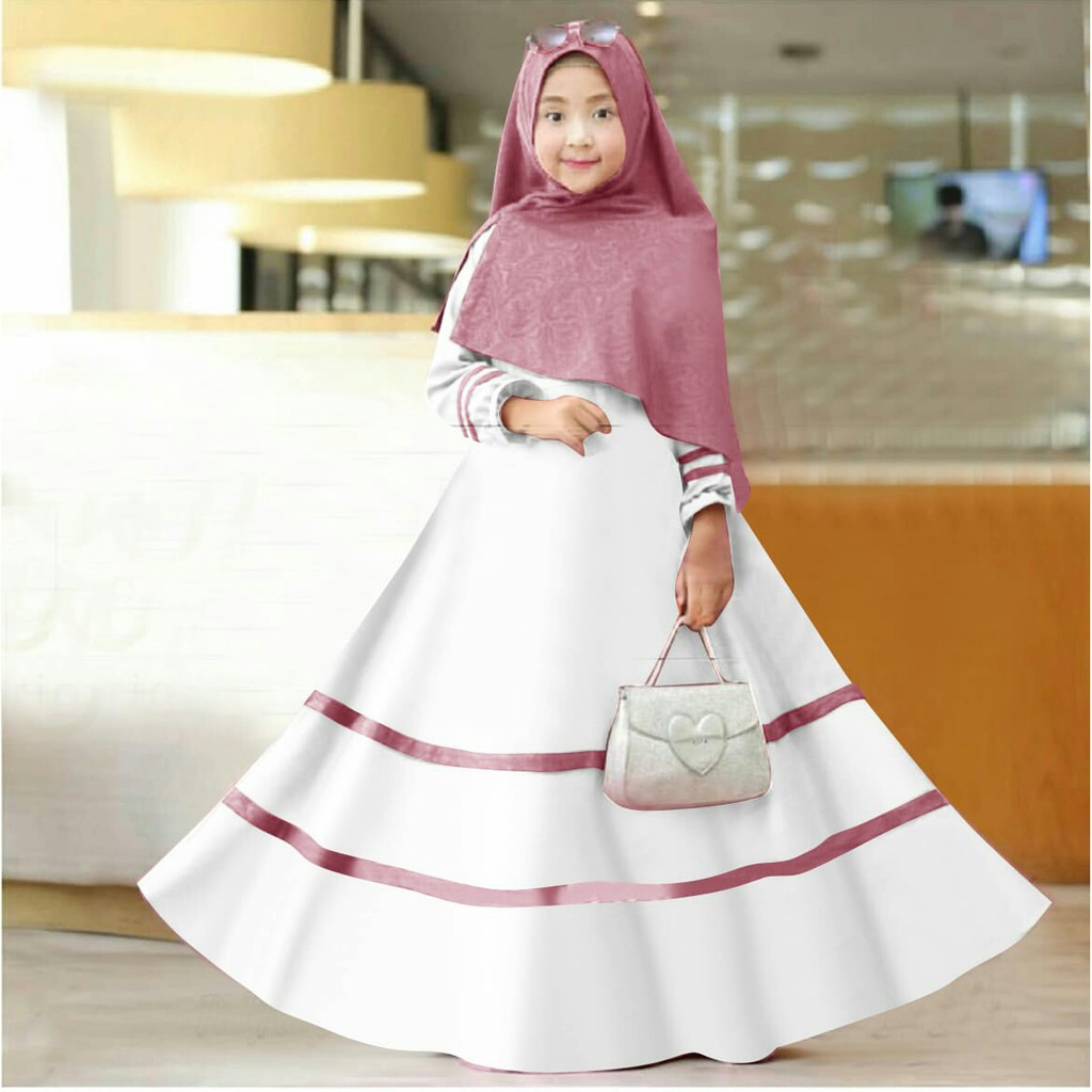 HOPYLOVY - Gamis Emboss Kids List