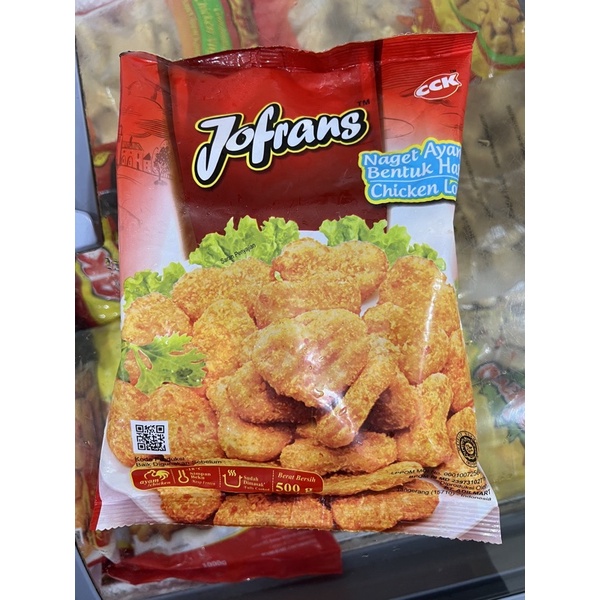 

Jofrans nuget ayam 500gr