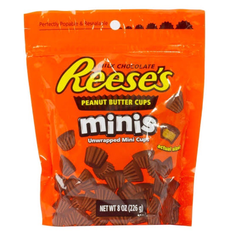 

Reese’s milk chocolate minis