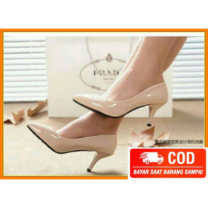 Sandal Heels Emory Ardyan 11Emo2733 Original Brand Import Batam HW870 Plantopel Voo02 Cream