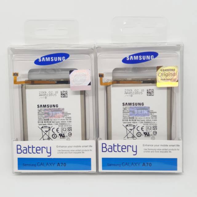 dc88 - Baterai Batre Samsung Galaxy A70 EB-BA705ABU Original SEIN 100% Battery Batere Batre Batt Bat