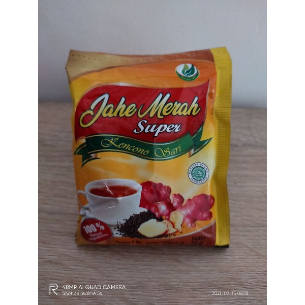 

JAHE MERAH SUPER/JAHE MERAH KENCONO SARI