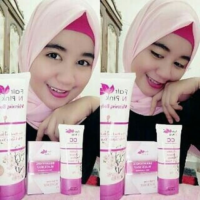Promo  PAKET PERWATAN TUBUH DAN WAJAH FAIR N PINK AMAN ORI  Eksklusif