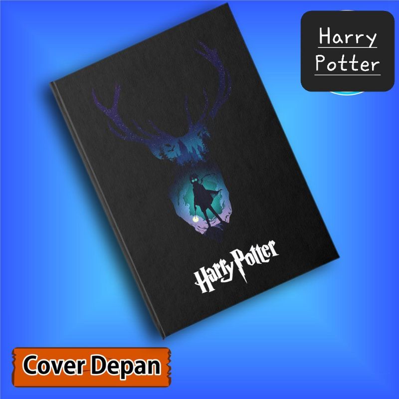 

Pocket book/ Notebook HARD COVER HARRY POTTER uk A6&A5 / Buku ukis catatan notes