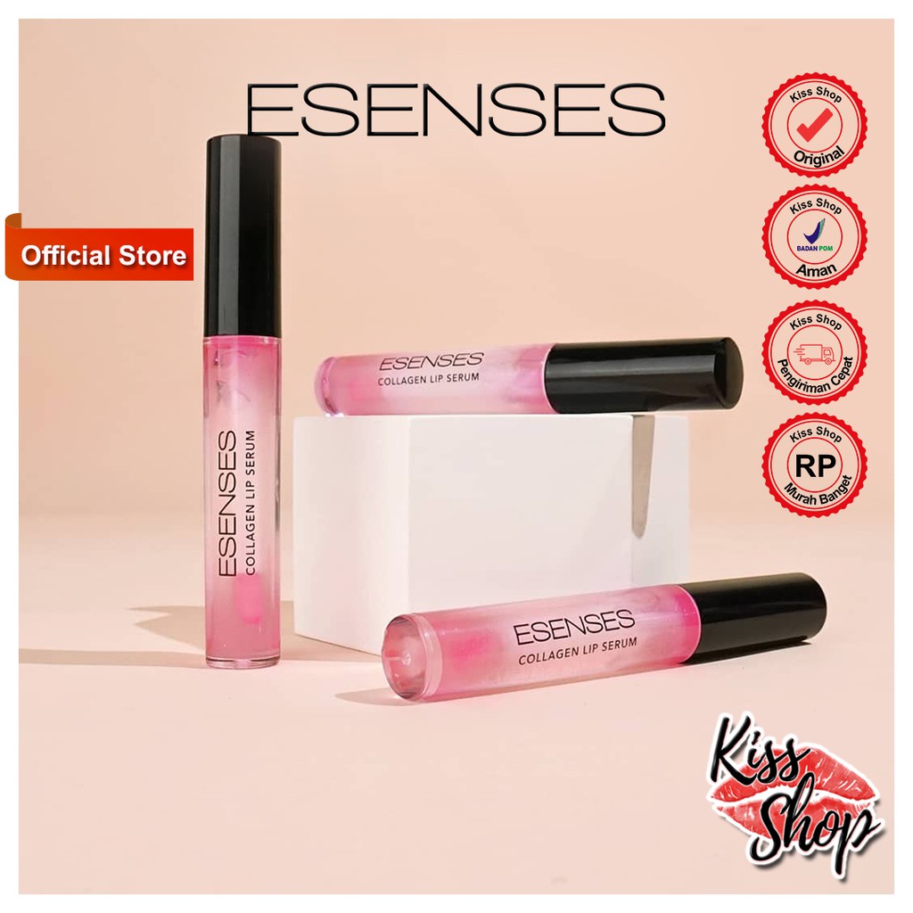 Esenses Collagen Lip Serum Original Bpom Indonesia