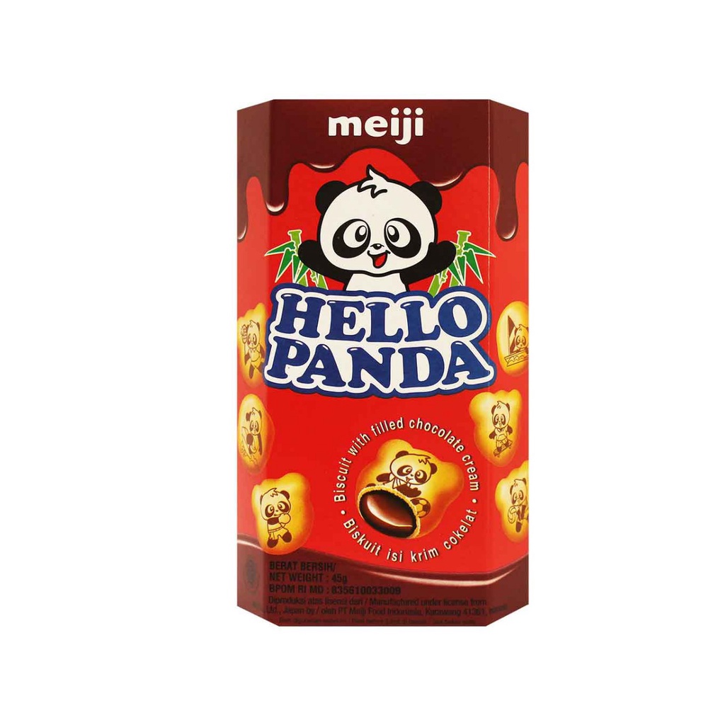 

Hello Panda chocolate cream 45gr PROMO HALAL!!!