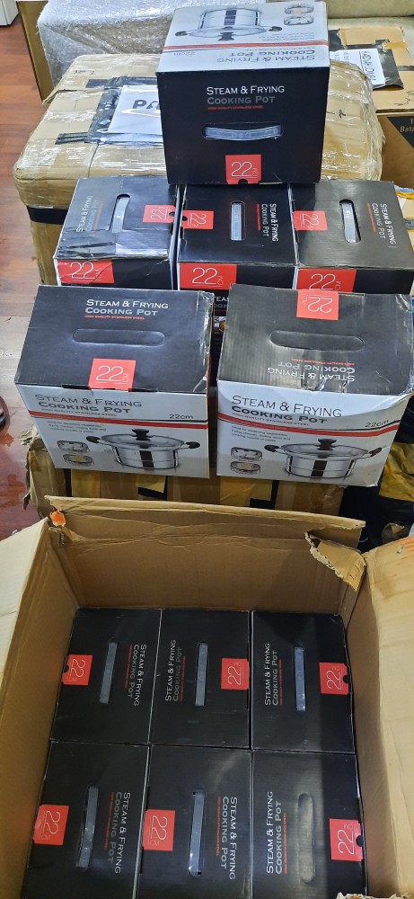 Panci 3 In 1 Goreng, Rebus, Kukus Panci Multifungsi Deep Fryer Multifunction Cookware