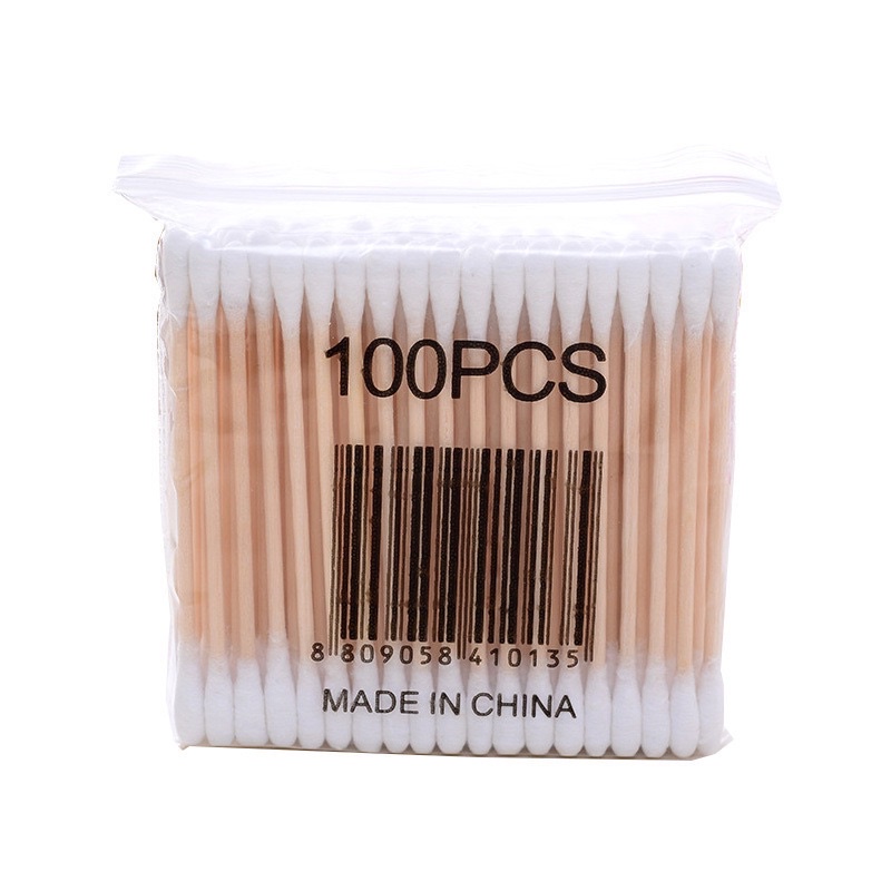 COTTON Buds isi 100pcs Pembersih Telinga