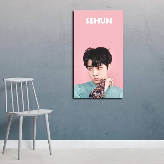 Wall Decor KPOP EXO UKURAN 15X30