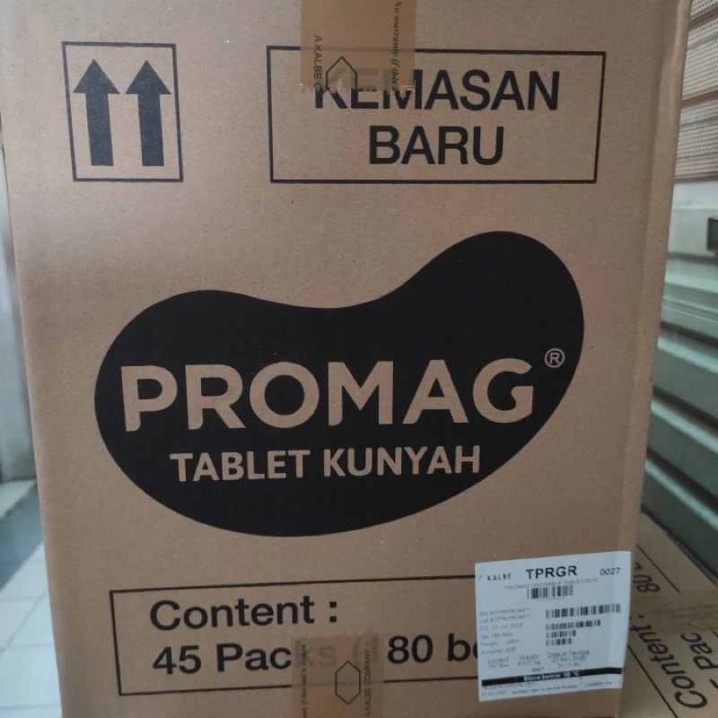 Promag tablet kartonan