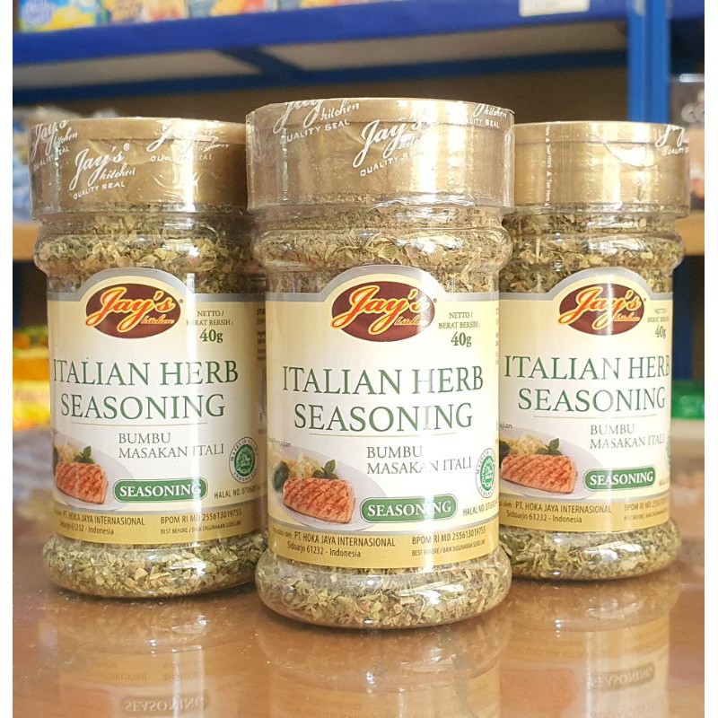 

Jay's Italian Herb / Jays Italian Herb Bumbu Dapur 40Gr