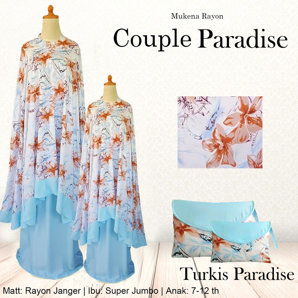 Mukena Bali Couple Paradise