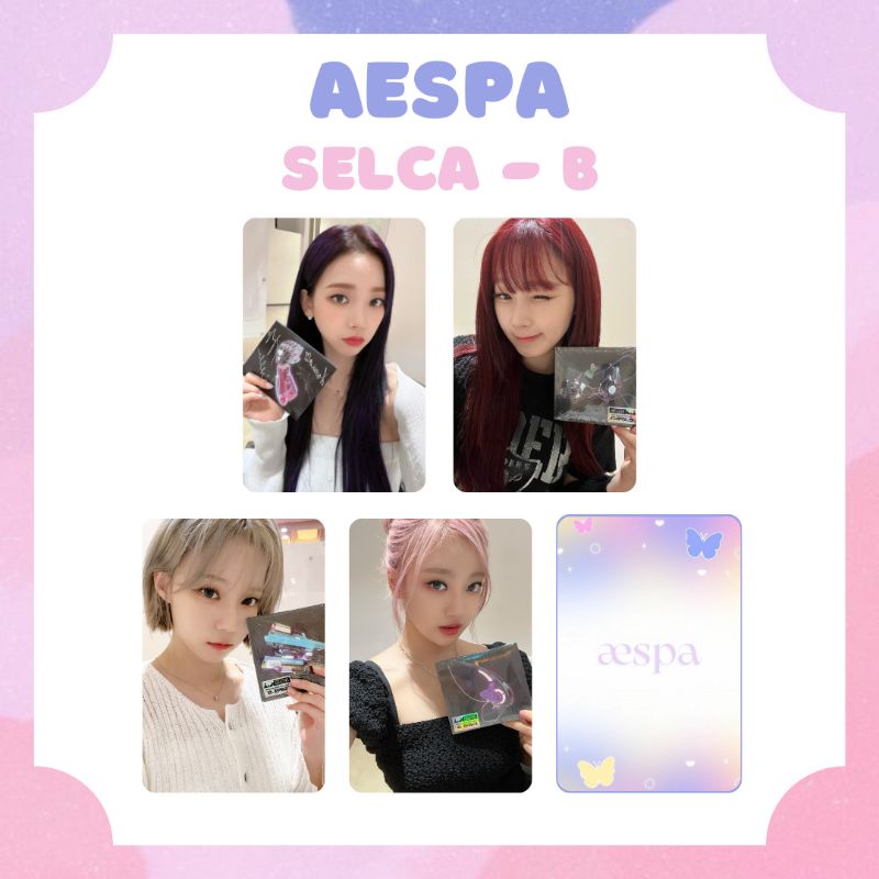 [AESPA] PHOTOCARD SELCA AESPA #4 ‼️ BACA DESKRIPSI ‼️