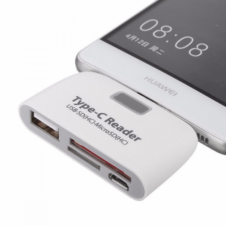 Smart Reader OTG TYPE C SD TF Card Reader USB 2.0 Adapter Connector