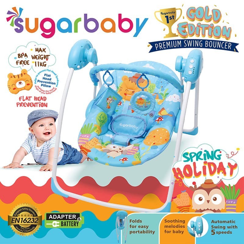 SUGAR BABY GOLD EDITION PREMIUM SWING BOUNCER