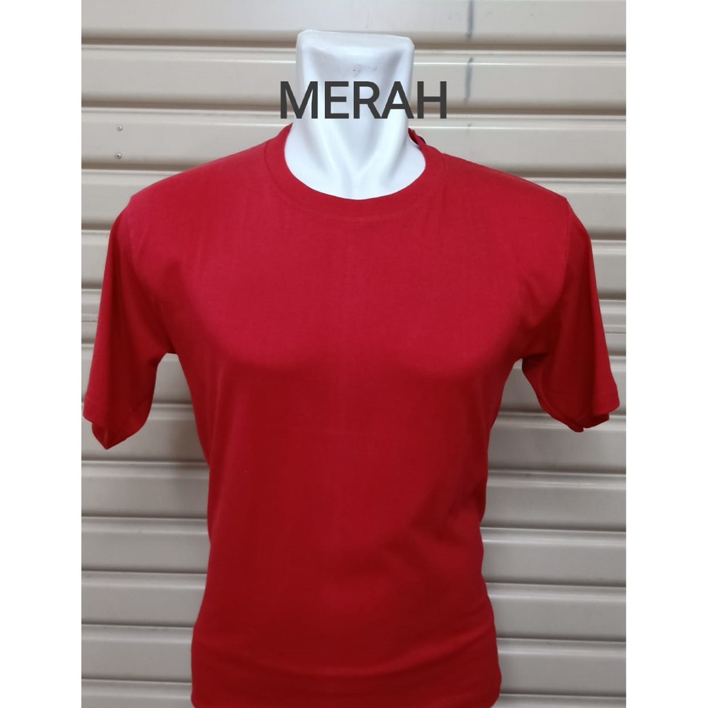 KAOS POLOS COTTON COMBED 30S 100% KATUN PREMIUM