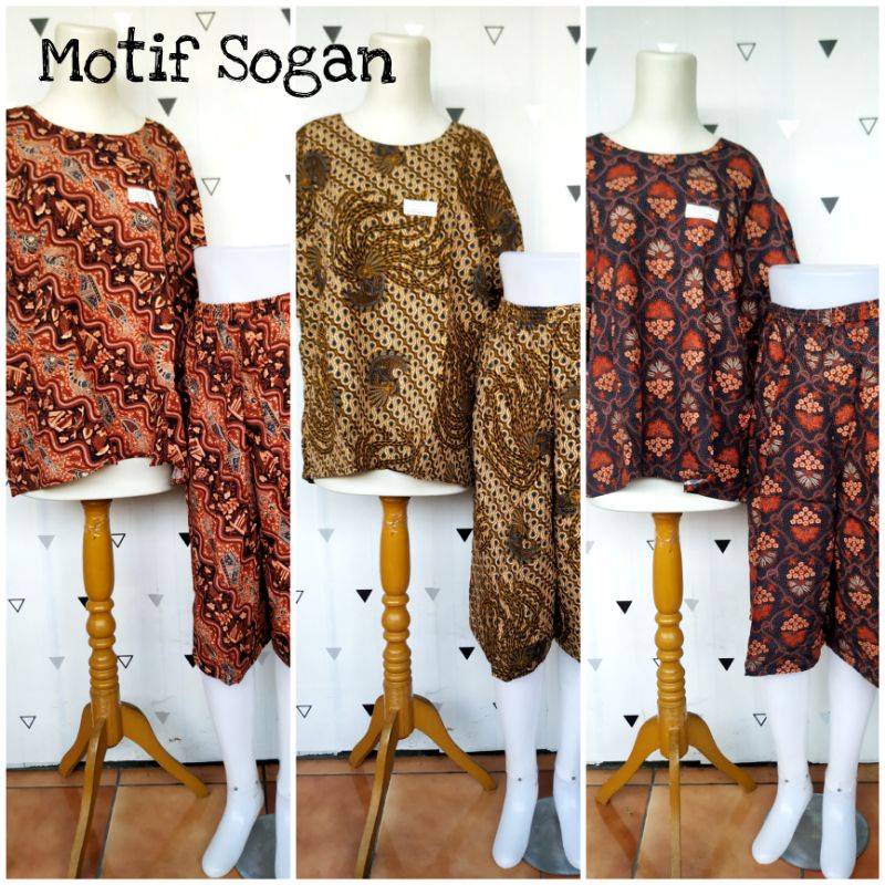 Setelan Atas Bawah Daster Kencana Ungu Jumbo  Label Biru - Baju Wanita Sehari-hari Jumbo Maxi LL