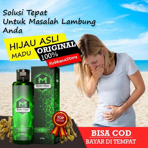 C O D Madu Hijau Madu Asam Lambung 100 Ampuh Obat Asam Lambung Maag Gerd Anxiety Madu Lambung Indonesia