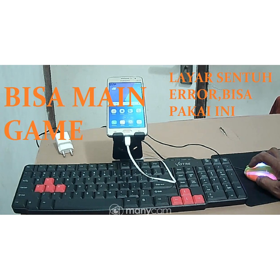 Keyboard dan mouse untuk hp Android satu paket