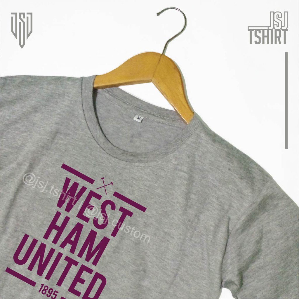 Kaos Tshirt Jersey Bola West Ham United COYI