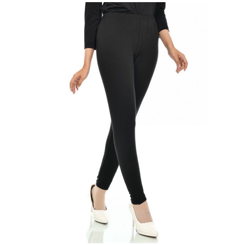 Legging Basic Premium  Lembut Elastis Highwaist Bigsize