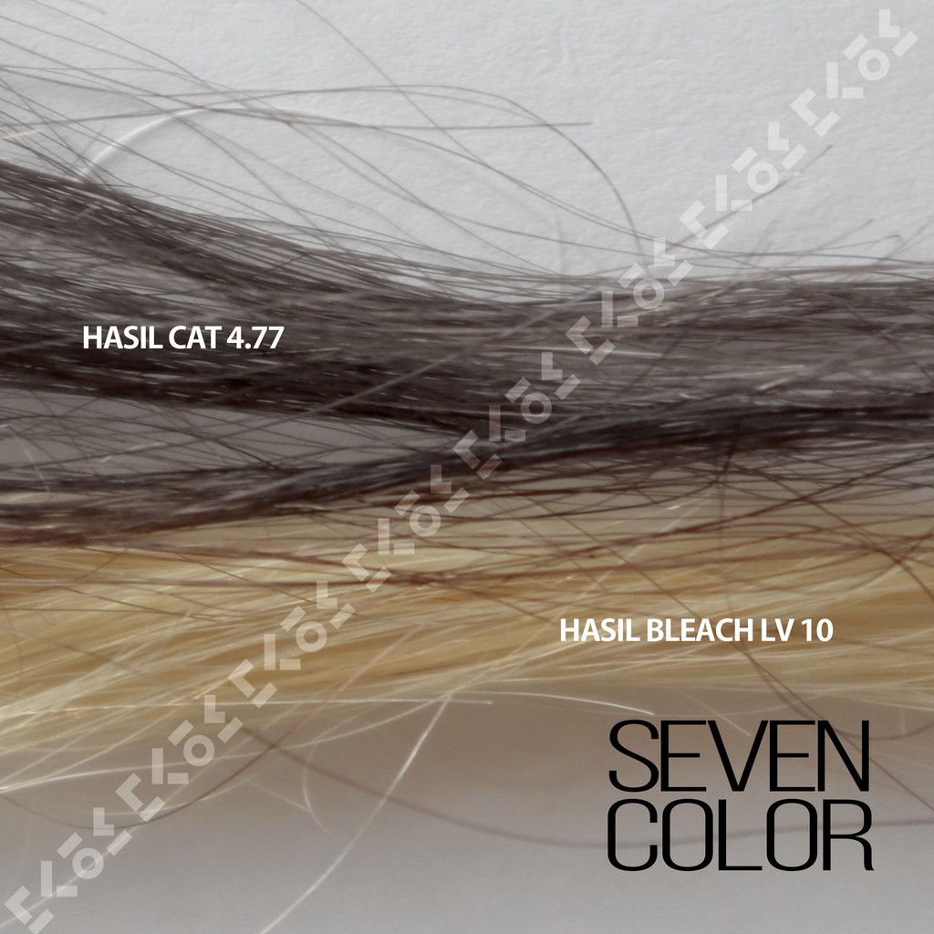 SEVEN COLOR hair color cream cat pewarna rambut import abu-abu gray pastel silver kpop korea