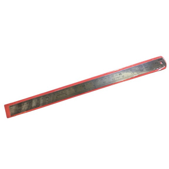 

Stainless Steel Ruler Penggaris Besi Pengukur 40cm 16" Inch 40 cm CHY