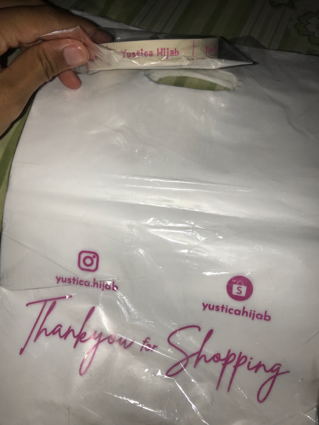 Plastik Sablon Plong Hd Ukuran 20x30 Free Desain