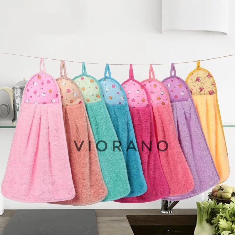 Lap Tangan Gantung Serbet Bahan Handuk Microfiber Lap Tangan Polos Murah Bahan Menyerap Air Kain Lap Tangan Gantung Handuk Tangan Hand Towel Kain Lap Gantung